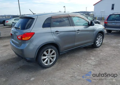 2014 Mitsubishi Outlander Sport Se из США, поврежденный, VIN 4A4AR4AU9EE008765